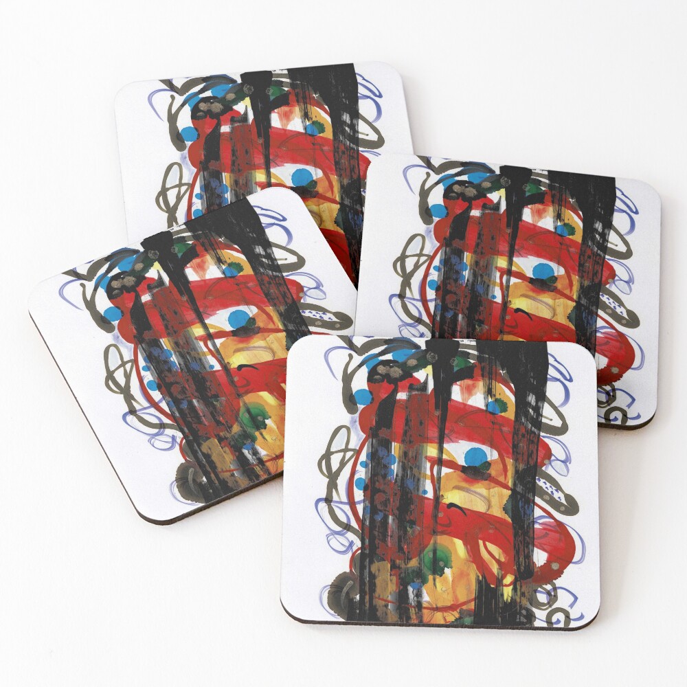 Item preview, Coasters (Set of 4) designed and sold by nerartist.