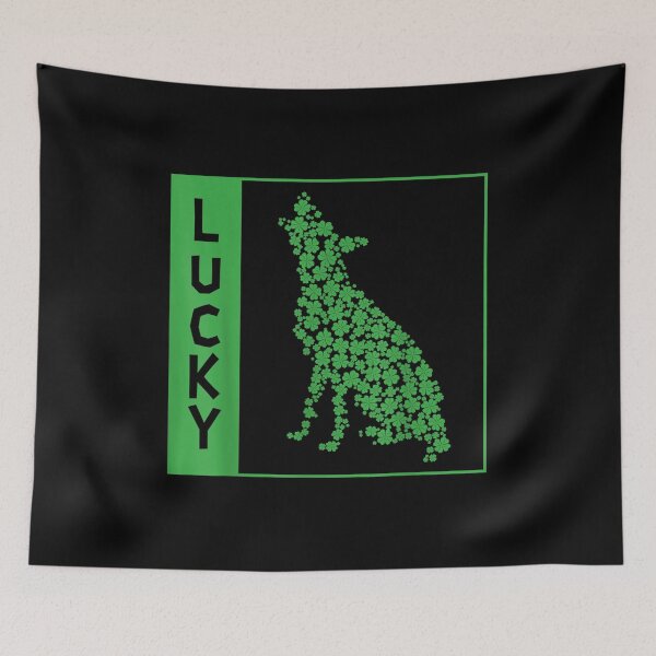 Item preview, Lucky Dog Irish Clover St Patrick's Day Green Shamrock designed and sold by Shelyapinglasha.