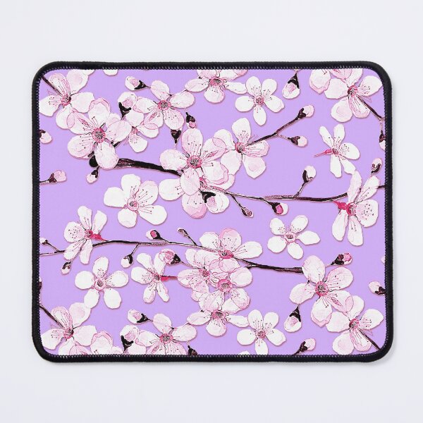 Item preview, Cherry blossom on lilac designed and sold by MagentaRose.
