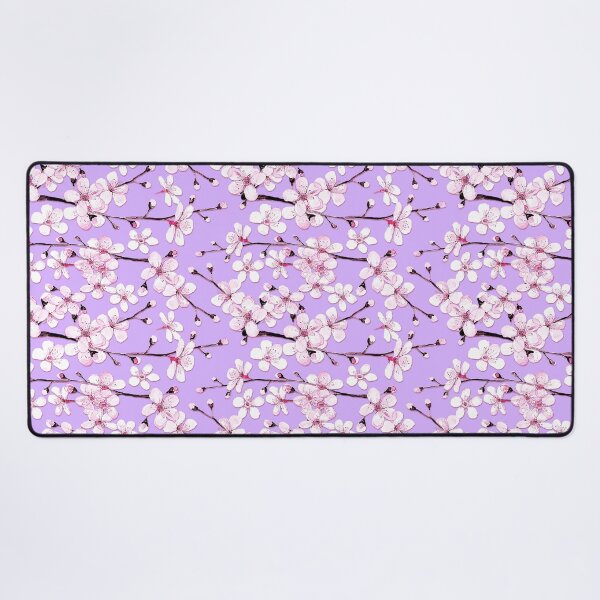 Item preview, Cherry blossom on lilac designed and sold by MagentaRose.