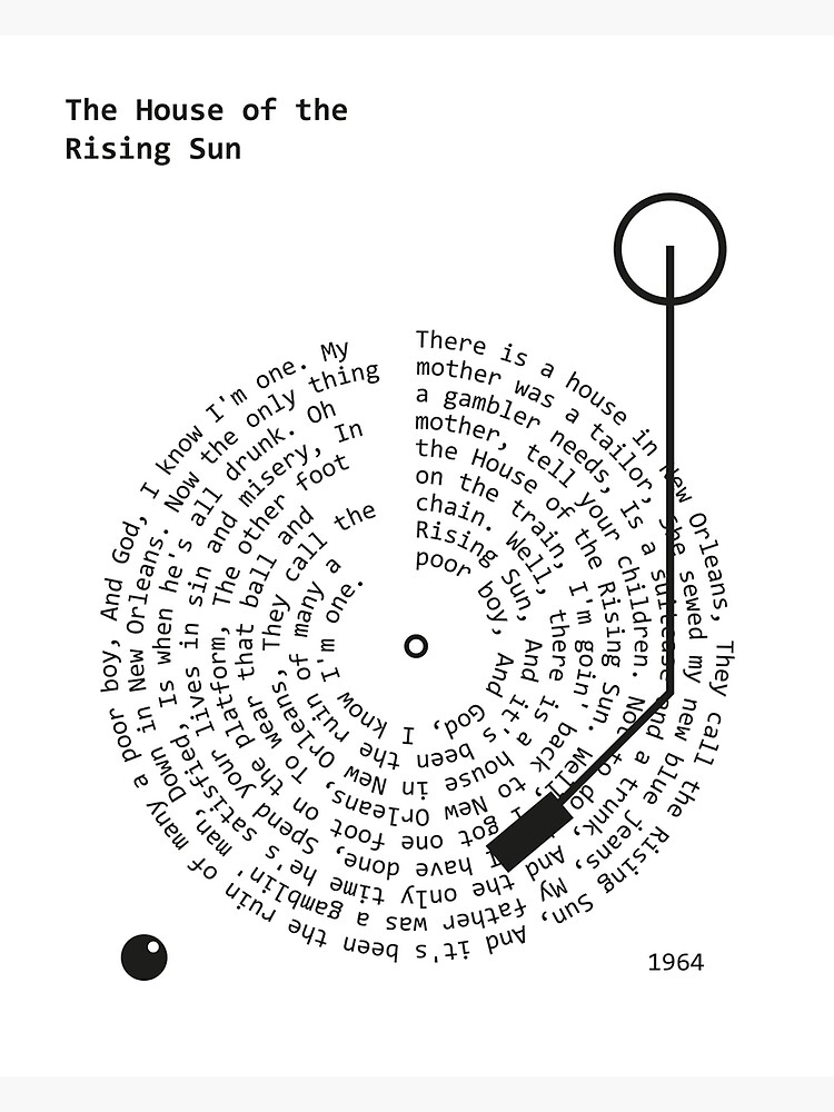 The Animals - House of the Rising Sun (lyrics) 