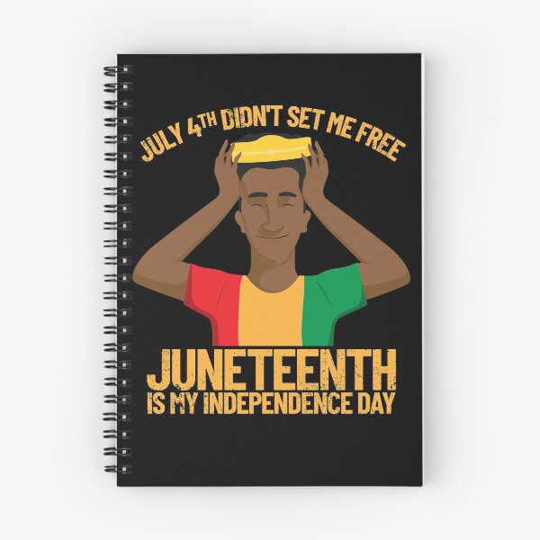 Aperçu de l'œuvre July 4th Didn't Set Me Free Afro Boys Men's Juneteenth Gear créée et vendue par DynamicDesign.