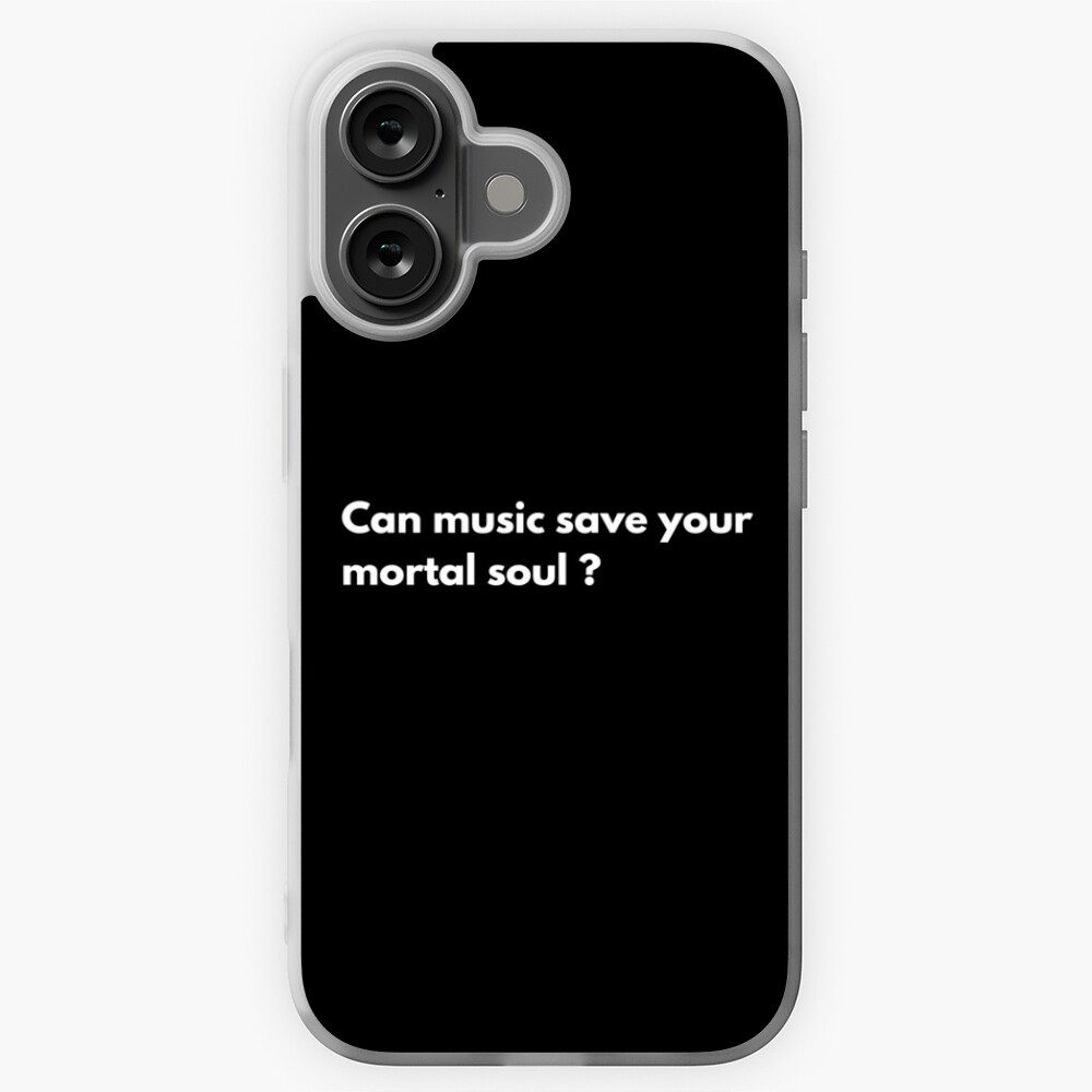 Can music save your mortal soul? Sticker