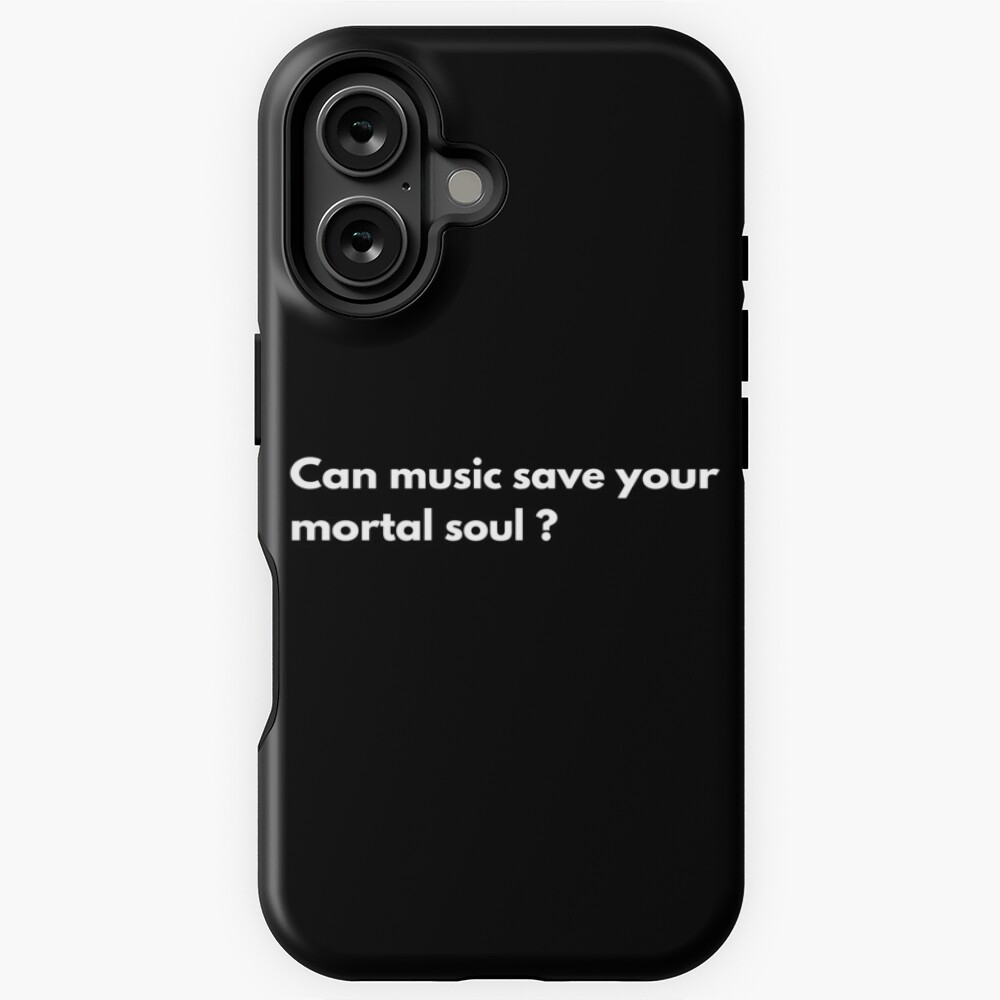 Can music save your mortal soul? Sticker