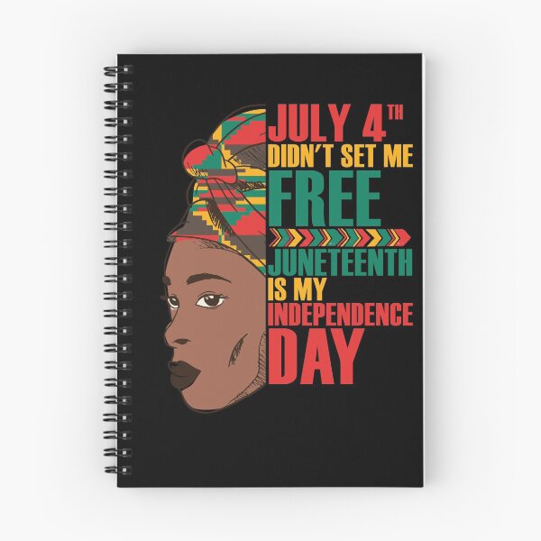 Aperçu de l'œuvre July 4th Didn't Set Me Free Africa Girl Juneteenth For Women Gear créée et vendue par DynamicDesign.