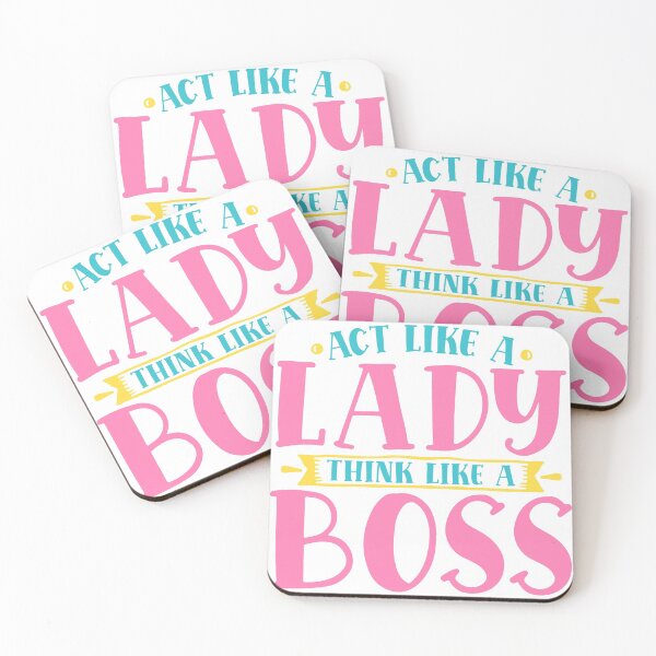 Item preview, act like a lady think like a boss designed and sold by Best-Designers.