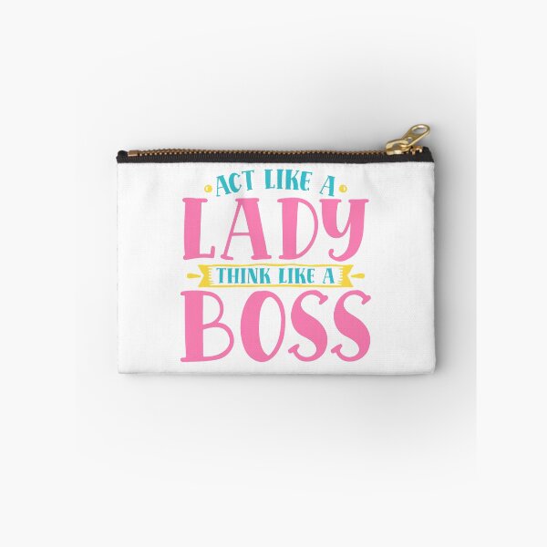 Item preview, act like a lady think like a boss designed and sold by Best-Designers.