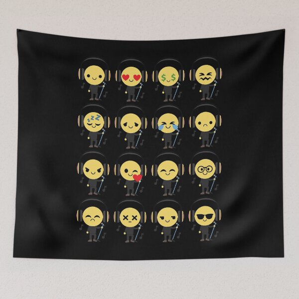 Item preview, Singer Emoji Classic designed and sold by GregoryWebb.