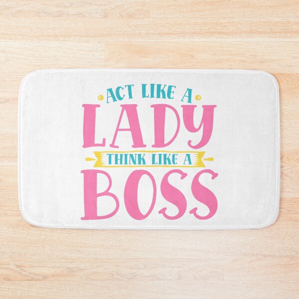 Item preview, act like a lady think like a boss designed and sold by Best-Designers.