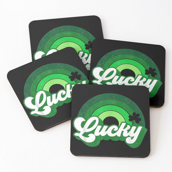 Item preview, Lucky Shamrock Rainbow Lucky St Patricks Day Irish Ireland designed and sold by Shelyapinglasha.