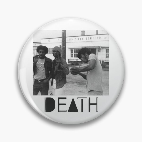 Item preview, Death - proto-punk band from Detroit Black Letters Logo designed and sold by DOS Games.