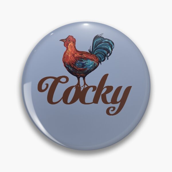 Item preview, Cocky Rooster Art designed and sold by FrictionMaxxing.