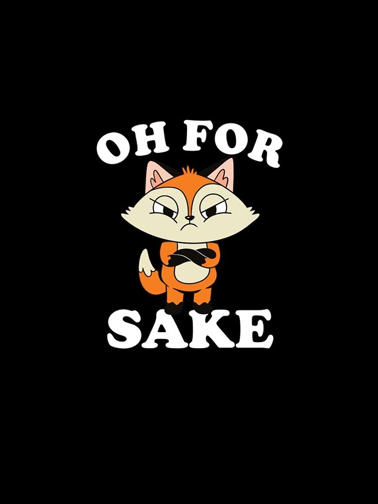 Imagen 4 de 4, Funda de iPhone con la obra Oh For Fox Sake Funny Pun Cartoon Fox Oh For Fox Sake Gear, diseñada y vendida por DynamicDesign.
