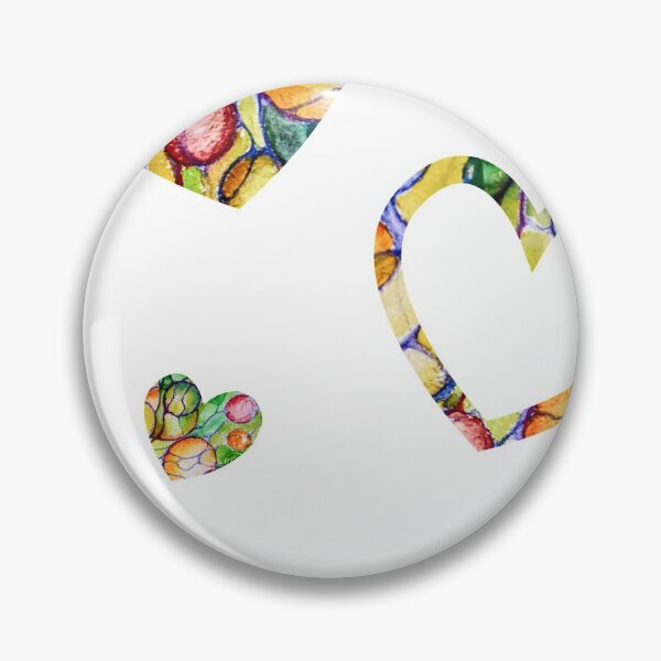 Item preview, Four abstract Hearts with  Love text  designed and sold by yul4ik80.