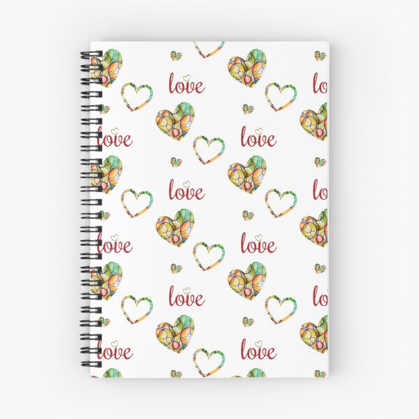 Item preview, Four abstract Hearts with  Love text  designed and sold by yul4ik80.