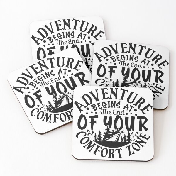 Item preview, Adventure begins at the end of your comfort zone designed and sold by Best-Designers.