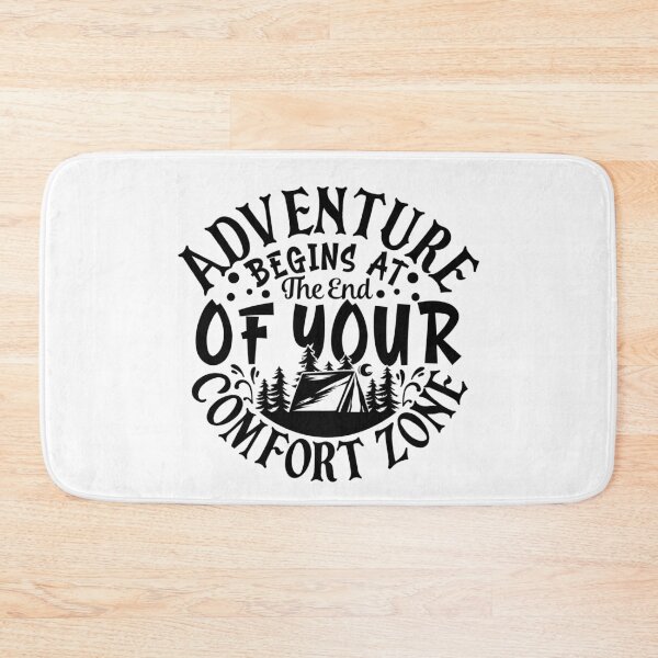 Item preview, Adventure begins at the end of your comfort zone designed and sold by Best-Designers.