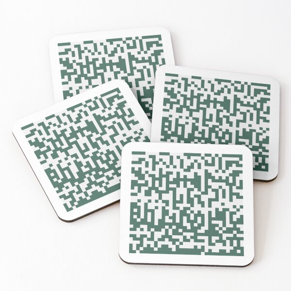 Item preview, abstract qr code art   designed and sold by FaberCrossS.