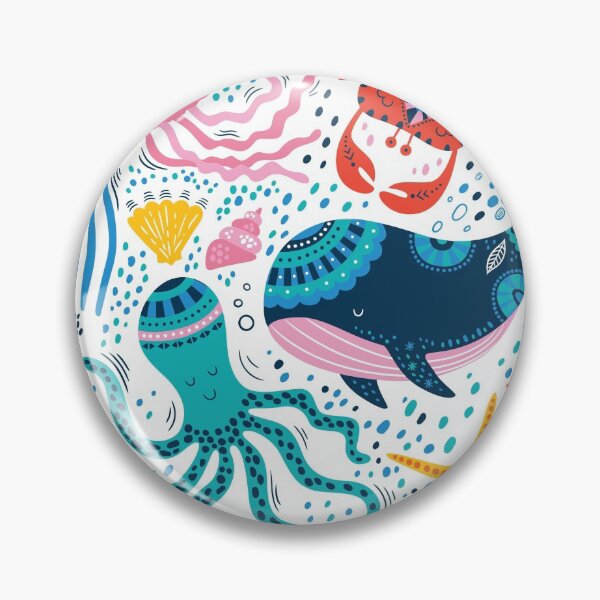 Item preview, Sea Life Pattern designed and sold by AnimalColors.