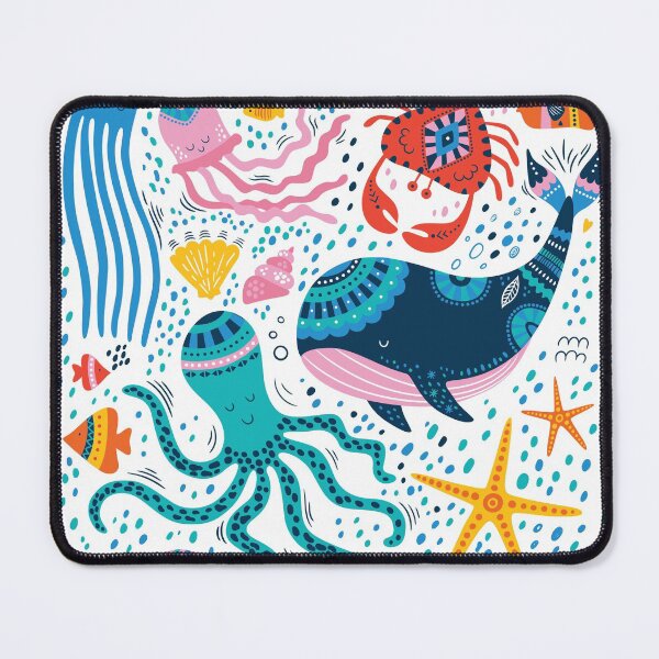 Item preview, Sea Life Pattern designed and sold by AnimalColors.