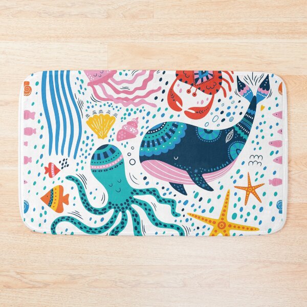 Item preview, Sea Life Pattern designed and sold by AnimalColors.