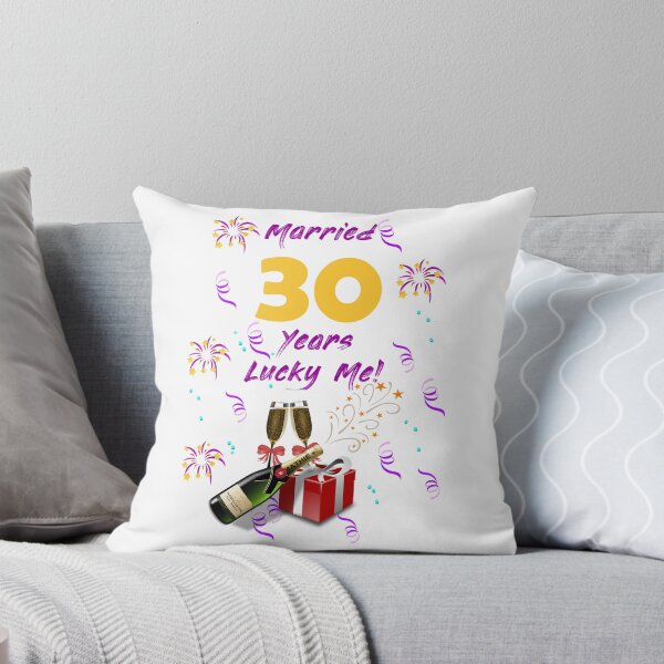 Item preview, Married 30 years lucky me! designed and sold by Skipperatthebay.