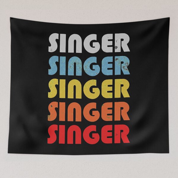 Item preview, Singer gift retro design for him her Classic designed and sold by GregoryWebb.