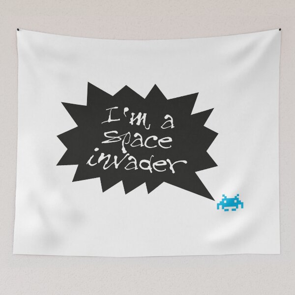 Item preview, I'm a space invader designed and sold by Hell-Prints.