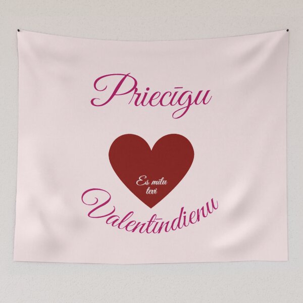 Item preview, Happy Valentine's Day in Latvian - Latvian designed and sold by LukjanovArt.