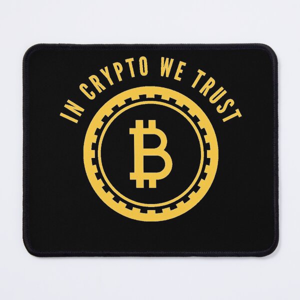Item preview, In crypto we trust designed and sold by Zip-Zup.