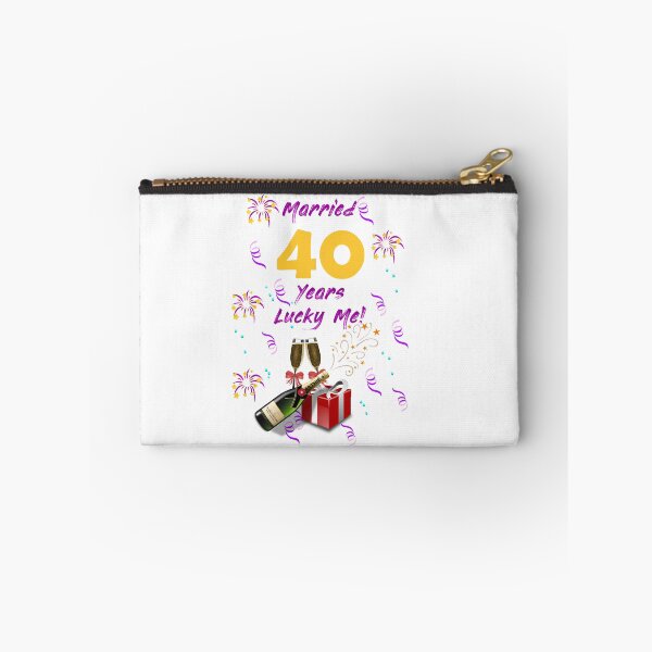 Item preview, Married 40 years lucky me! designed and sold by Skipperatthebay.
