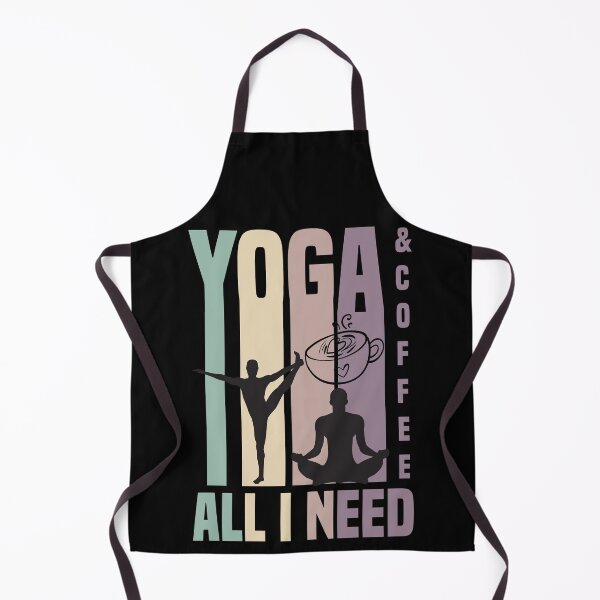Item preview, Yoga and Coffee all I Need - Yoga and Coffee Lovers Quotes designed and sold by medbdj.