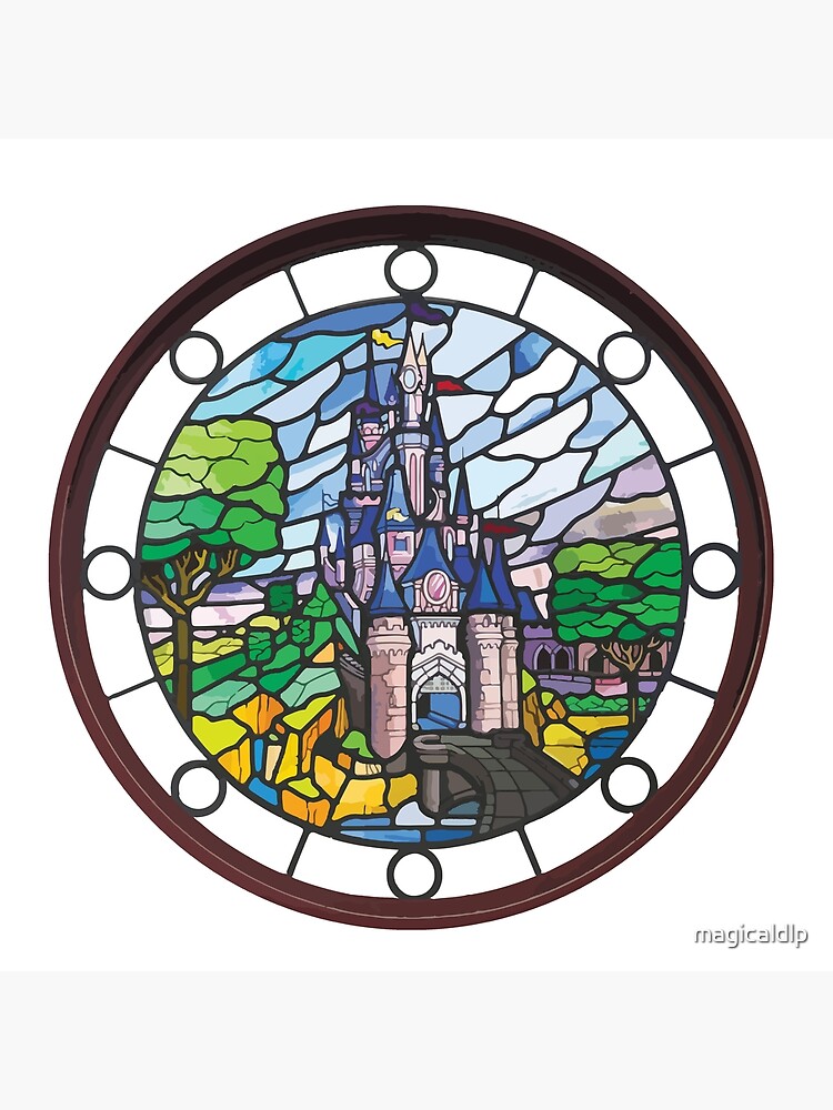 Coming Soon: Sleeping Beauty Castle Three Good Fairies Stained