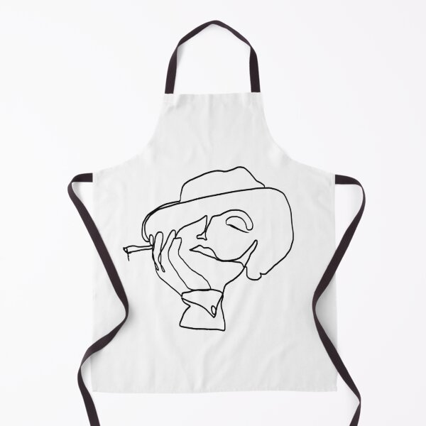 Item preview, Simple one line woman smoking designed and sold by lasukira.