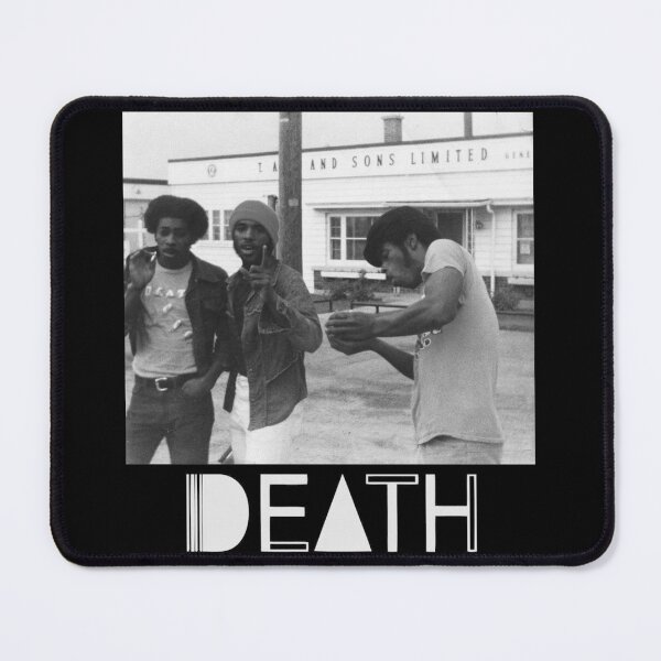 Item preview, Death - proto-punk band from Detroit White Letters Logo designed and sold by DOS Games.