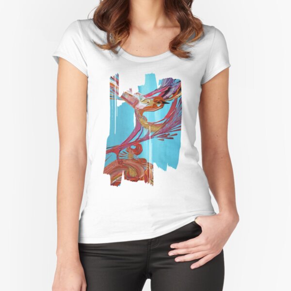 L'arbre de Ly T-shirt échancré