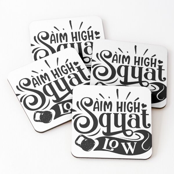 Item preview, Aim high squat low designed and sold by Best-Designers.
