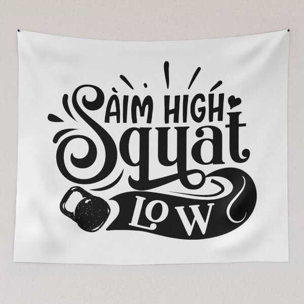 Item preview, Aim high squat low designed and sold by Best-Designers.