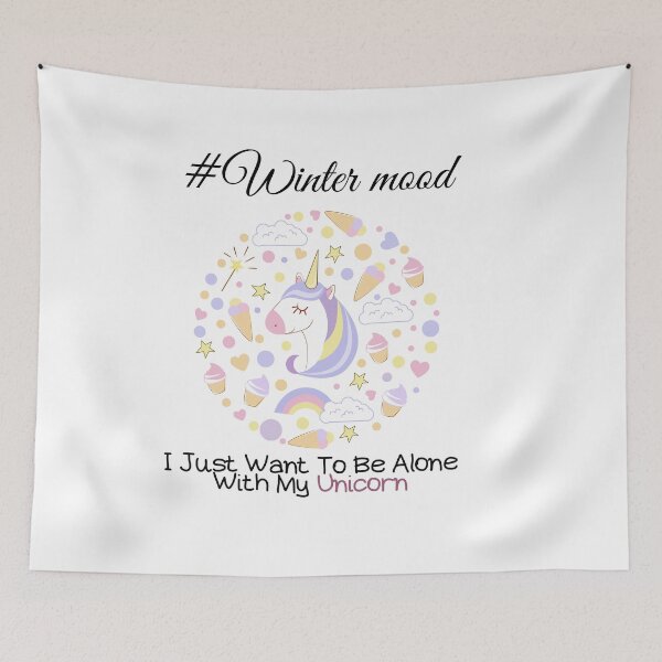 Item preview, Always Be Yourself Unless You Can Be A Unicorn Then Be A Unicorn - Trendy Wintermood Unicorn Design Gift Idea For Unicorn and Winter Lovers designed and sold by Prince - Bestseller ★★★★★.