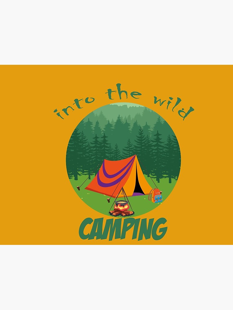 camping-into-the-wild-poster-for-sale-by-rachidkams-redbubble