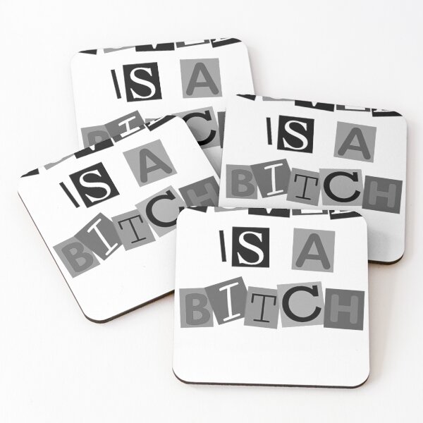 Item preview, COVID is a bitch (black & white) designed and sold by Bryan Docherty.
