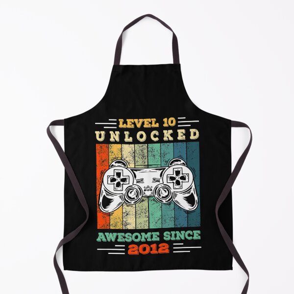 Item preview, Level 10 Unlocked Awesome Since 2010 Video Gamer 10 Years Old Awesome Birthday Gift designed and sold by Davidbrg.