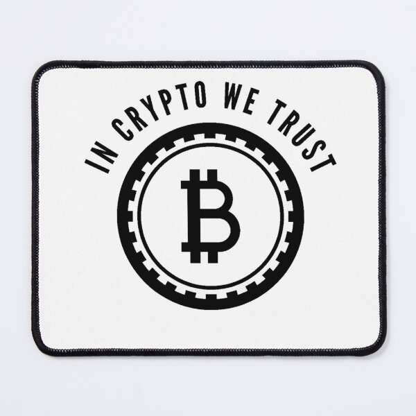 Item preview, In crypto we trust black designed and sold by Zip-Zup.