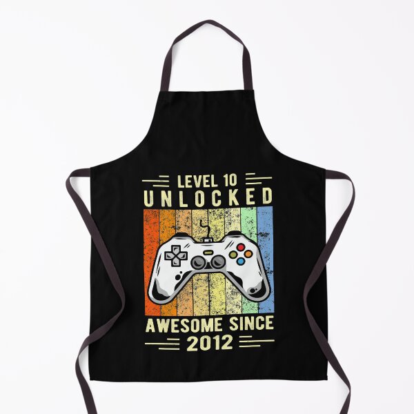 Item preview, Level 10 Unlocked Awesome Since 2010 Video Gamer 10 Years Old Awesome Birthday Gift designed and sold by Davidbrg.