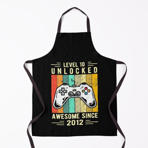 Item preview, Level 10 Unlocked Awesome Since 2010 Video Gamer 10 Years Old Awesome Birthday Gift designed and sold by Davidbrg.