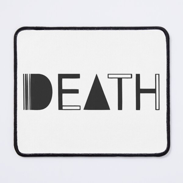 Item preview, Death - proto-punk band from Detroit Black Letters Logo designed and sold by DOS Games.