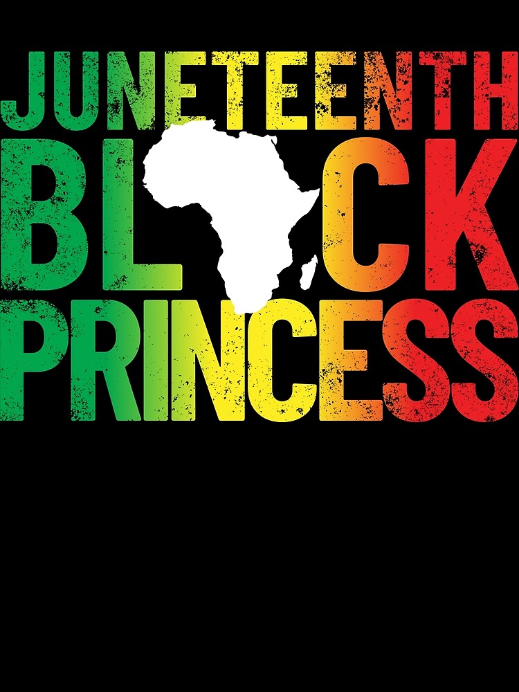 Thumbnail 3 von 3, Tuch, Juneteenth Black Princess For Girls Juneteenth Gear designt und verkauft von DynamicDesign.