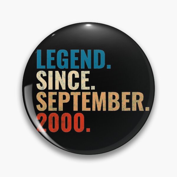 Item preview, Legend Since September 2000 Retro Vintage designed and sold by Teelogic.