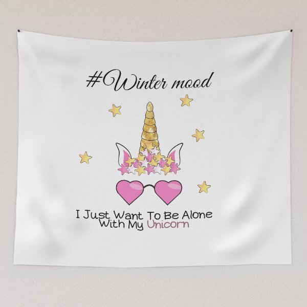 Item preview, Always Be Yourself Unless You Can Be A Unicorn Then Be A Unicorn - Trendy Wintermood Unicorn Design Gift Idea For Unicorn and Winter Lovers designed and sold by Prince - Bestseller ★★★★★.