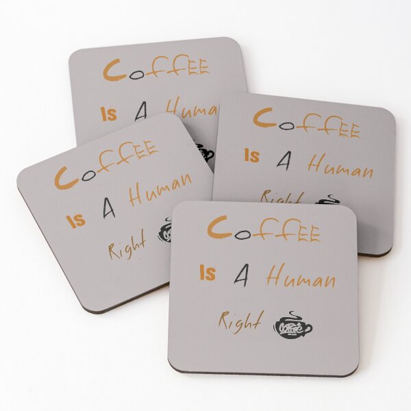 Item preview, Copy of  Coffee Is A Human Right in 2022 designed and sold by MORADRIF.